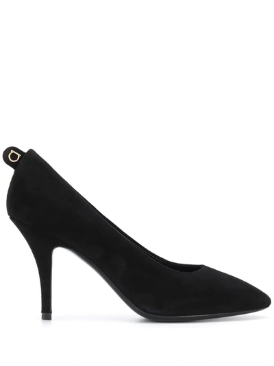 Ferragamo Gancino Pumps In Black