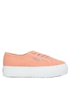 Superga Sneakers In Apricot