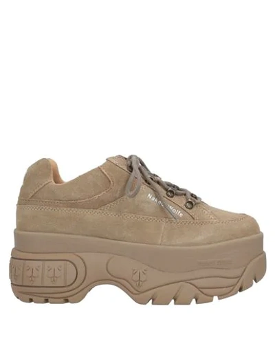 Naked Wolfe Sneakers In Sand
