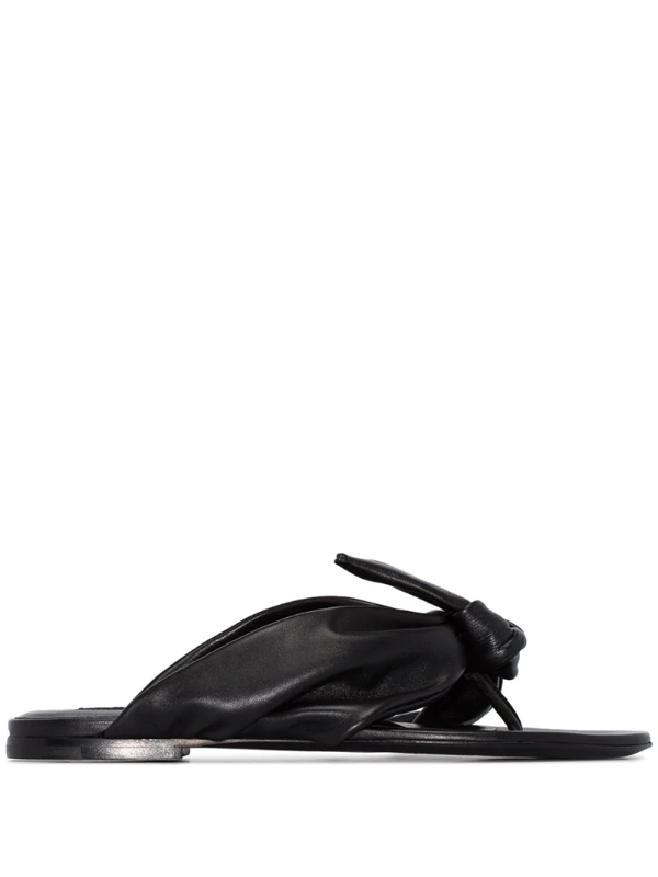 jil sander thong sandals
