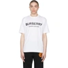 Burberry Logo Cotton T-shirt In White