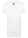 Rick Owens Jersey Long-length T-shirt In White
