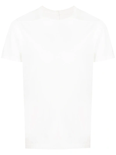 Rick Owens Short Sleeved T-shirt In White