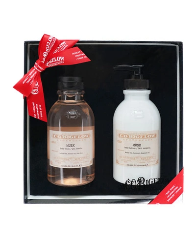 C.o. Bigelow Iconic Collection Body Wash & Body Lotion Set, Musk