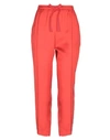 Semicouture Pants In Red