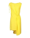 Mauro Grifoni Short Dress In Yellow