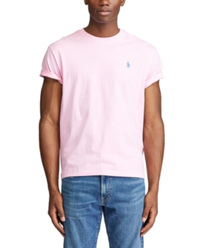 Polo Ralph Lauren Men's Classic Fit Jersey T-shirt In Pink
