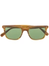 Oliver Peoples Lachman Oversized Square-frame Acetate Sunglasses In Brown