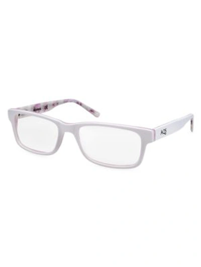 Aqs Women's Dru 52mm Optical Glasses In White