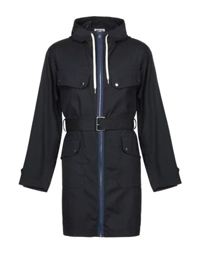 Band Of Outsiders Full-length Jacket In Dark Blue