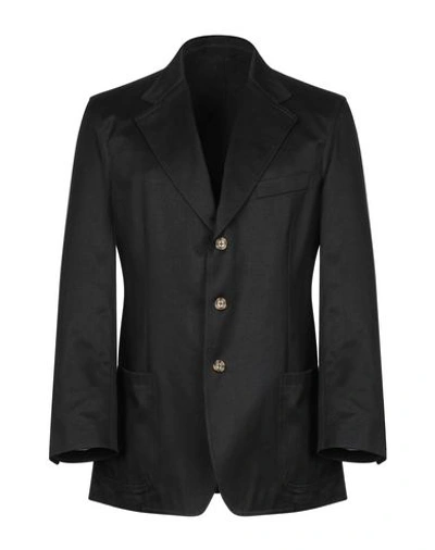 Addiction Suit Jackets In Dark Blue