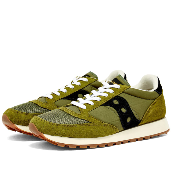 saucony jazz olive green
