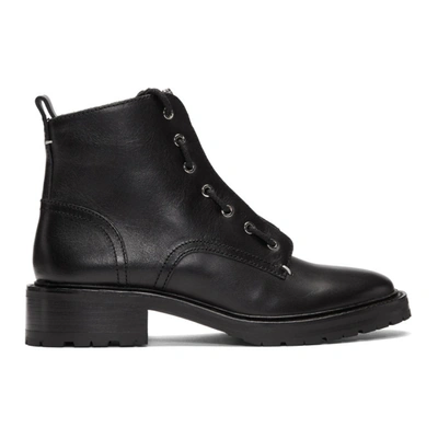 Rag & Bone Rag And Bone Black Cannon Boots In 001 Black