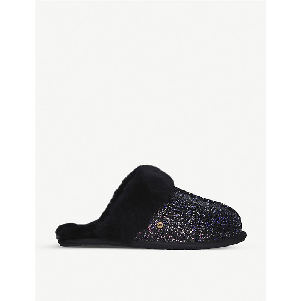 ugg scuffette ii slippers black