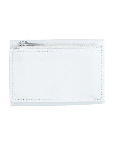 Mm6 Maison Margiela Wallet In White