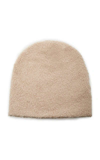 Donni Mini Sherpa Beanie In Neutral