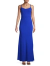Dress The Population Jodi Mermaid Gown In Electric Blue