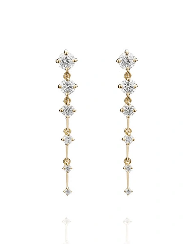 Fernando Jorge Sequence Short 18k Diamond Earrings