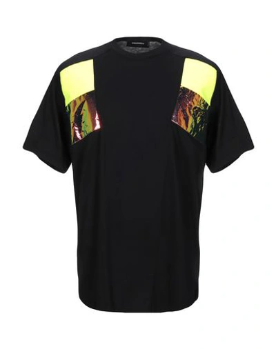 Dsquared2 T-shirts In Black