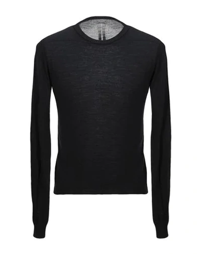Rick Owens Sweaters In Black