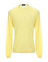 Roberto Collina Sweaters In Yellow
