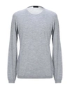 Roberto Collina Sweaters In Grey