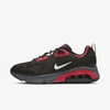 Nike Men's Air Max 200 Running Sneakers From Finish Line In Black,university Red,dark Grey,white