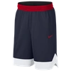 Nike Men's Dri-fit Icon Basketball Shorts In College Navy/white/university Red