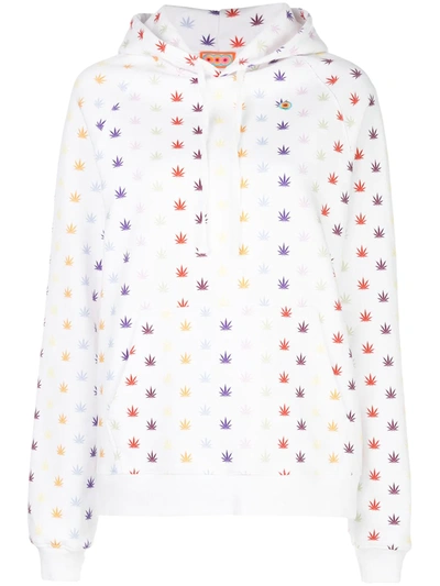 Lhd X Adam Lippes Weed Hoodie, White