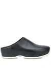 Rosetta Getty Closed-toe Platform Clogs In Black