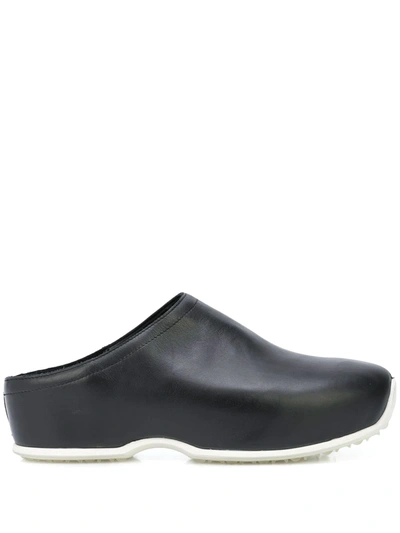 Rosetta Getty Closed-toe Platform Clogs In Black