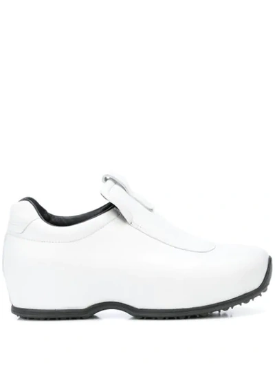 Rosetta Getty Laceless Clog Trainers In White