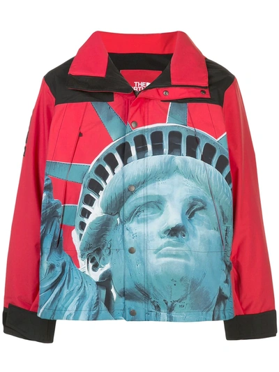 Supreme X The North Face Mountain Jacket In Red | ModeSens