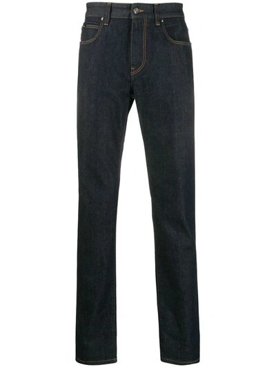 Z Zegna Straight-leg Denim Jeans In Blue