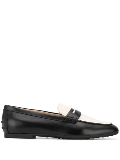 Tod's Driving Shoes In Black