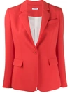 P.a.r.o.s.h Fitted Blazer In Red