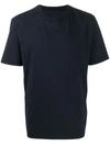 Maison Margiela Back Four-stitches T-shirt In Blue