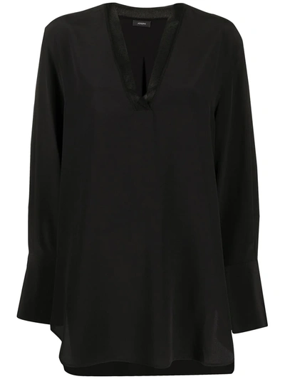 Joseph Loose-fit Blouse In Black