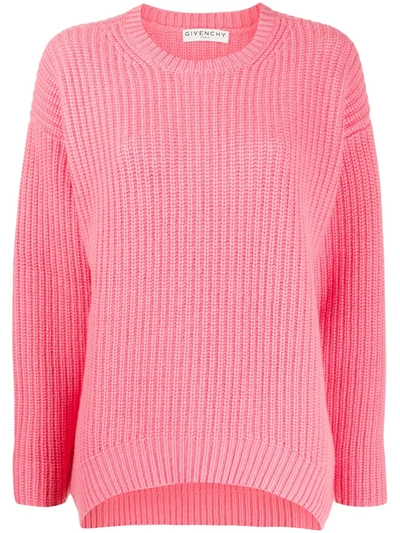 Givenchy Oversized Jumper In Pink