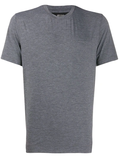 Ermenegildo Zegna Round-neck T-shirt In Grey