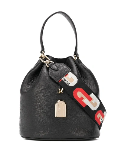 Furla Toni Tote In Black