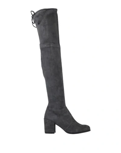 Stuart Weitzman Knee Boots In Lead