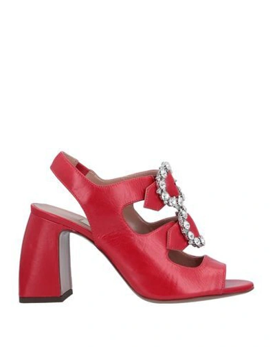 L'autre Chose Sandals In Red