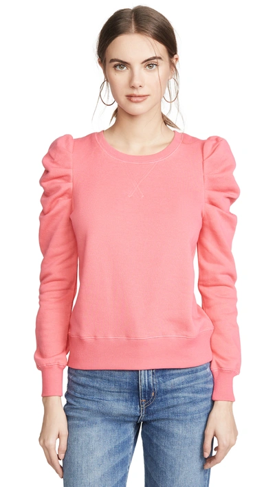 Rebecca Minkoff Janine Sweatshirt In Pink Punch