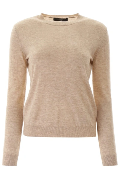 Weekend Max Mara Bobbio Pullover In Beige