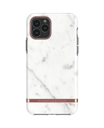 Richmond & Finch White Marble Case For Iphone 11 Pro Max