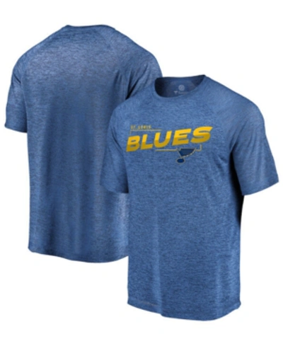 Majestic Men's St. Louis Blues Amazement T-shirt In Navy
