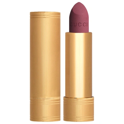 Gucci Velvet Matte Lipstick 601 Virginia Fleur De Lis 0.12 oz/ 3.5 G