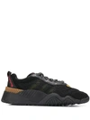 Adidas Originals By Alexander Wang Turnout Suede And Rubber-trimmed Mesh Sneakers In Black