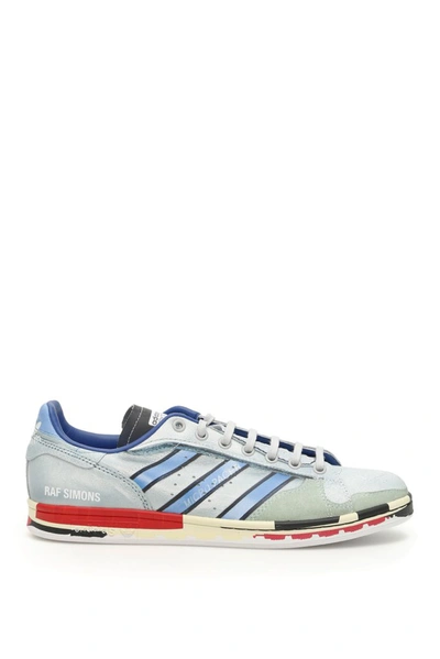 Adidas Originals Unisex Rs Micro Stan Sneakers In Silvmt Red Red (light Blue)